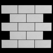 Bianco Dolomiti Marble Italian White Dolomite 3x6 Marble Subway Tile Polished