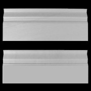 Bianco Dolomiti Marble Italian White Dolomite 3/4" Baseboard Molding Polished